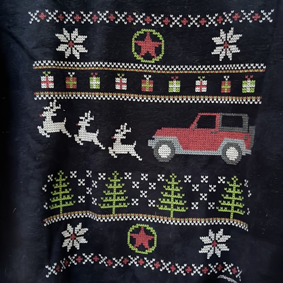 For the Jeep lover! Kids ugly Christmas sweatshirt - Picture 3 of 4
